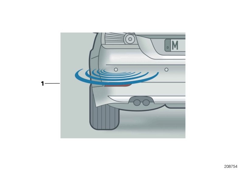 BMW Park Distance Control universale sonoro