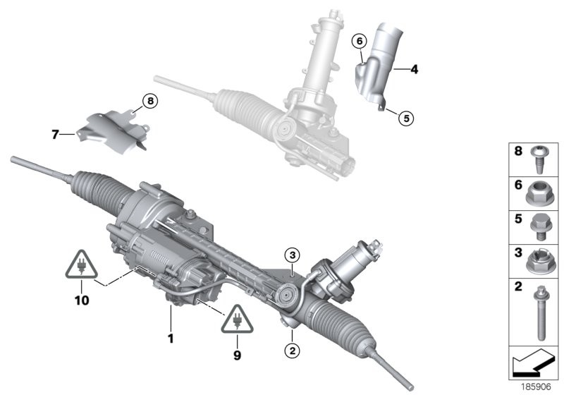 BMW Převodka řízení elektrická (EPS)