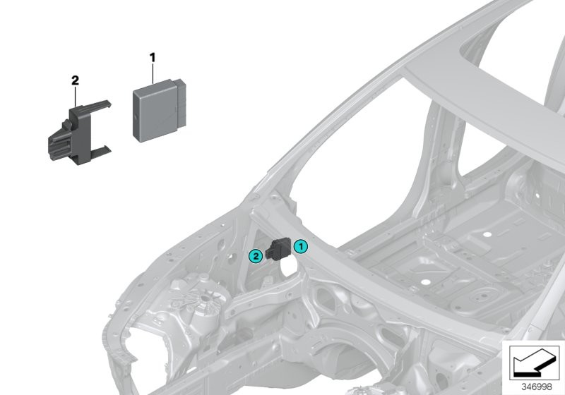 BMW Řídící jednotka parkovací zařízení