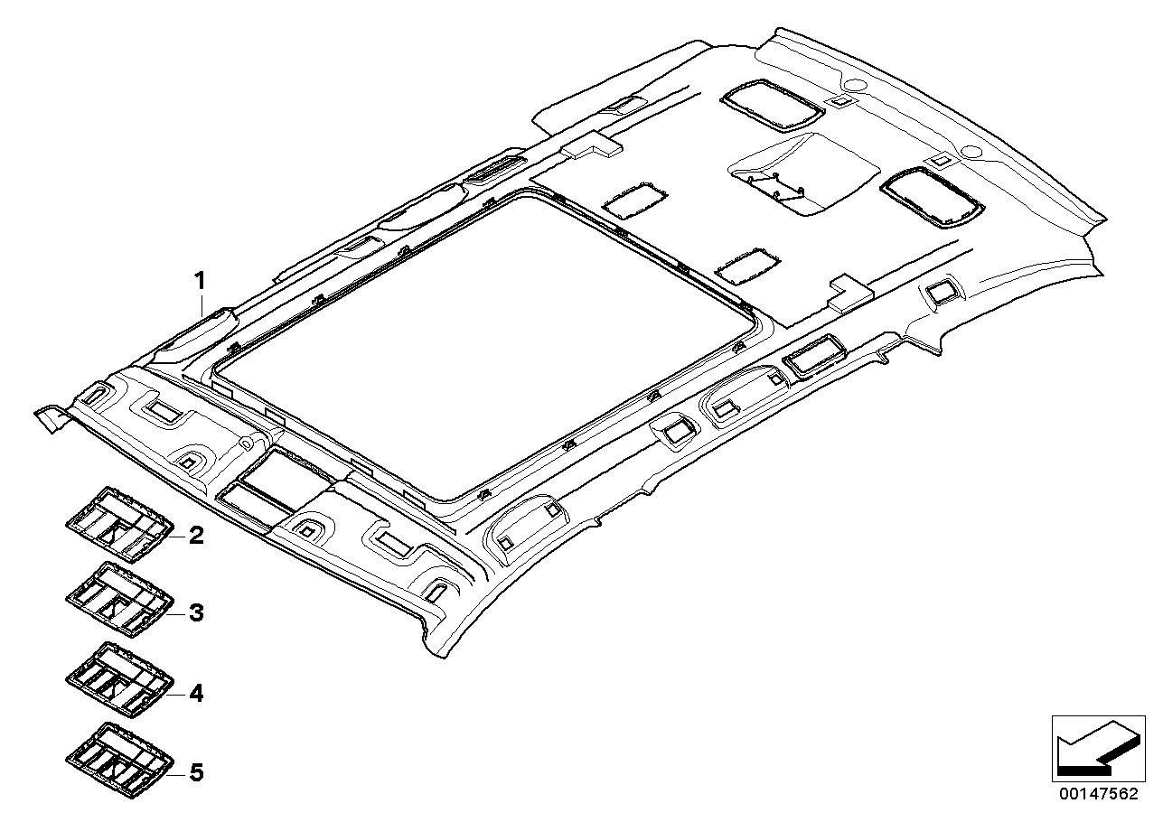 BMW Individual διαμορφωμ. ουρανός Alcantara