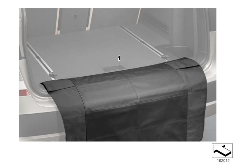 BMW Protective mat, loading sill