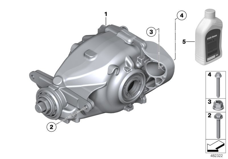 BMW Rear-axle-drive