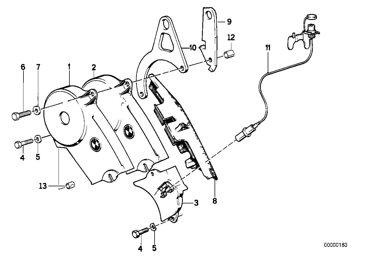 Wheel casing upper part