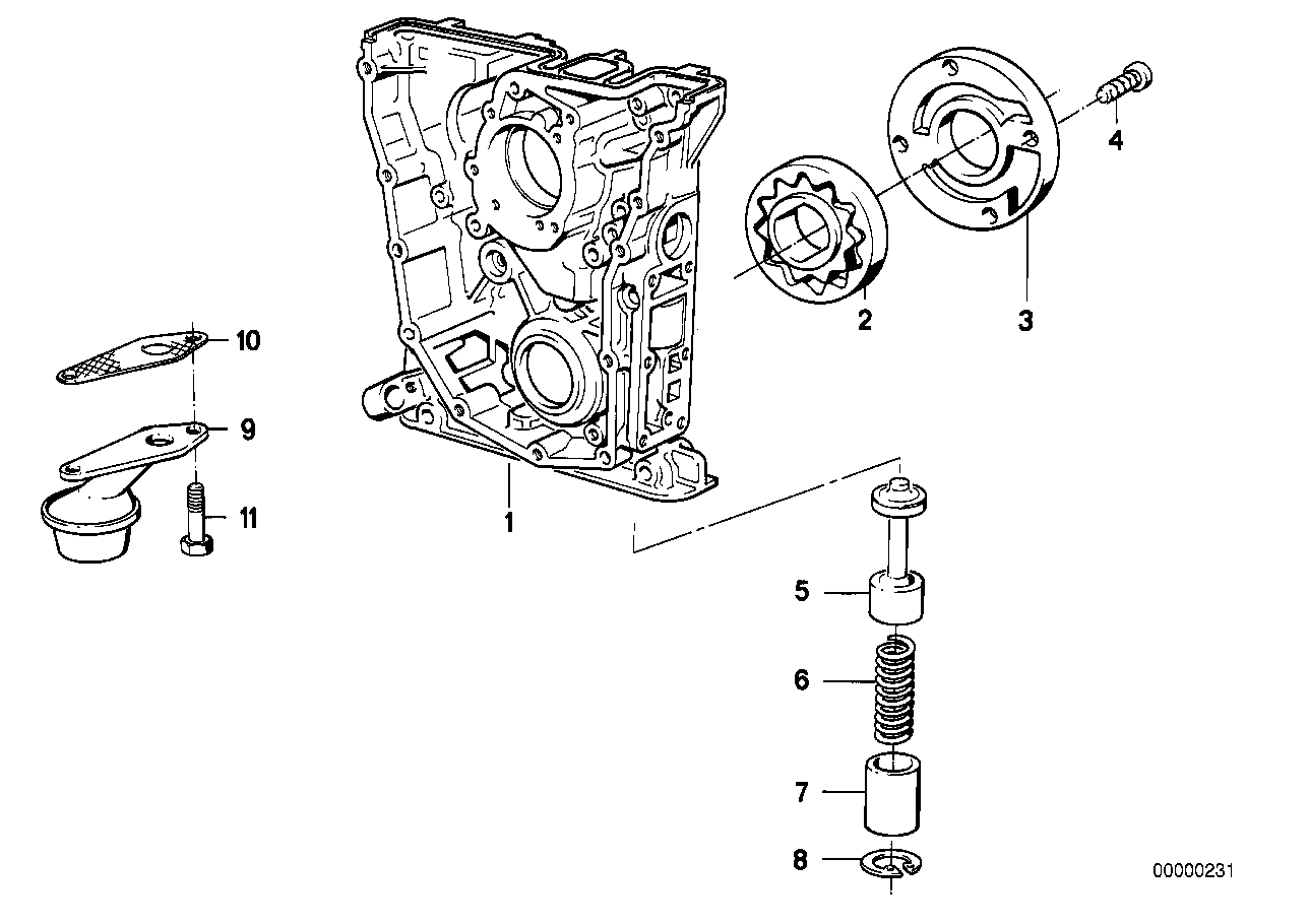 供油 / 机油泵 带驱动装置
