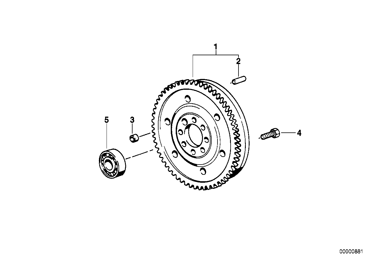 Svaanghjul/dubbel massa svaanghjul