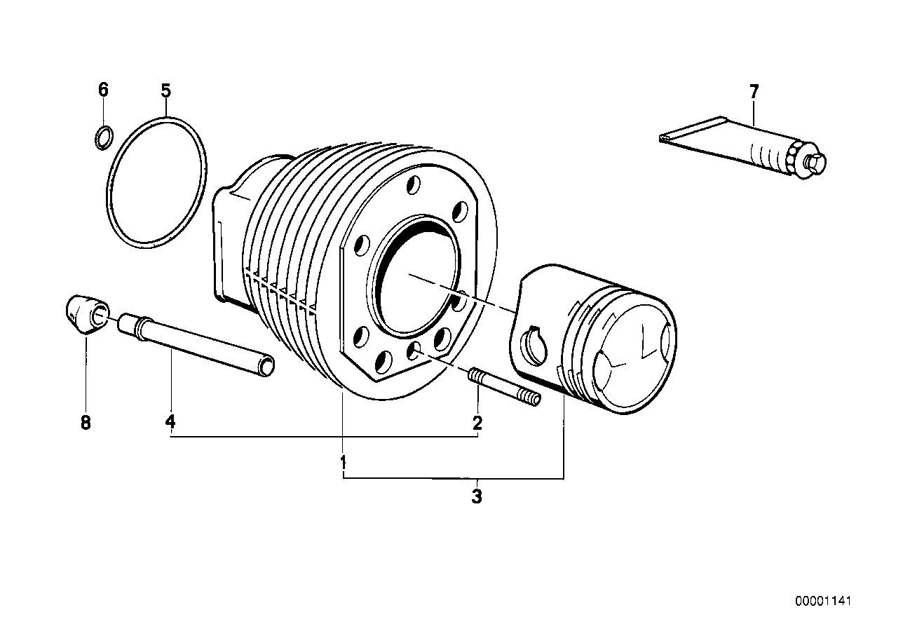 Compound cylinder