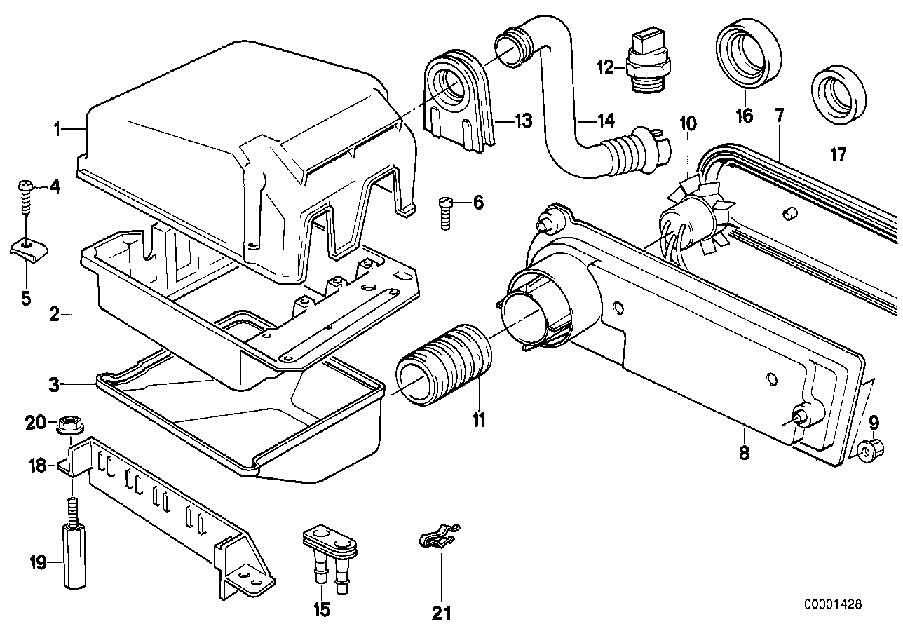 Relé motor/skříň řídicí jednotky