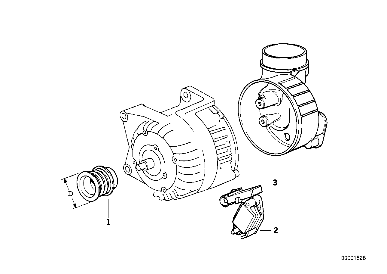Generator Einzelteile  80A