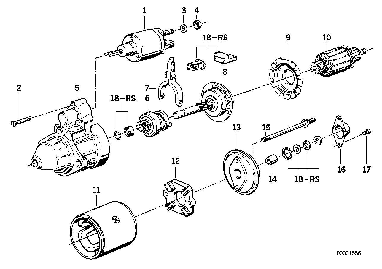 Motoririno avv.elementi singoli 1,4kw