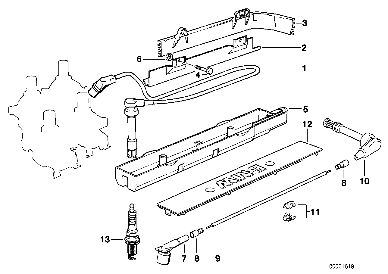 Ignition wire/spark plug