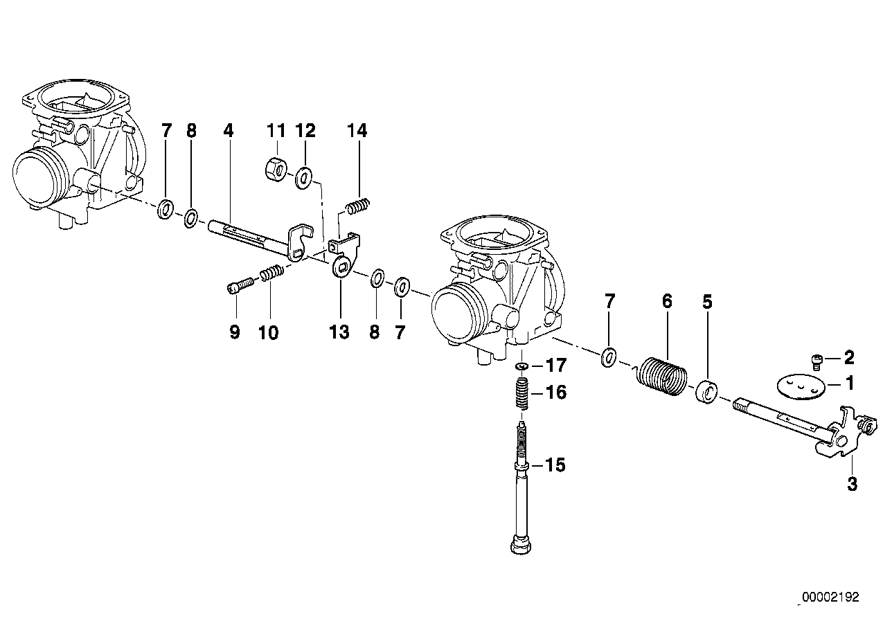 Carburetor-throttle