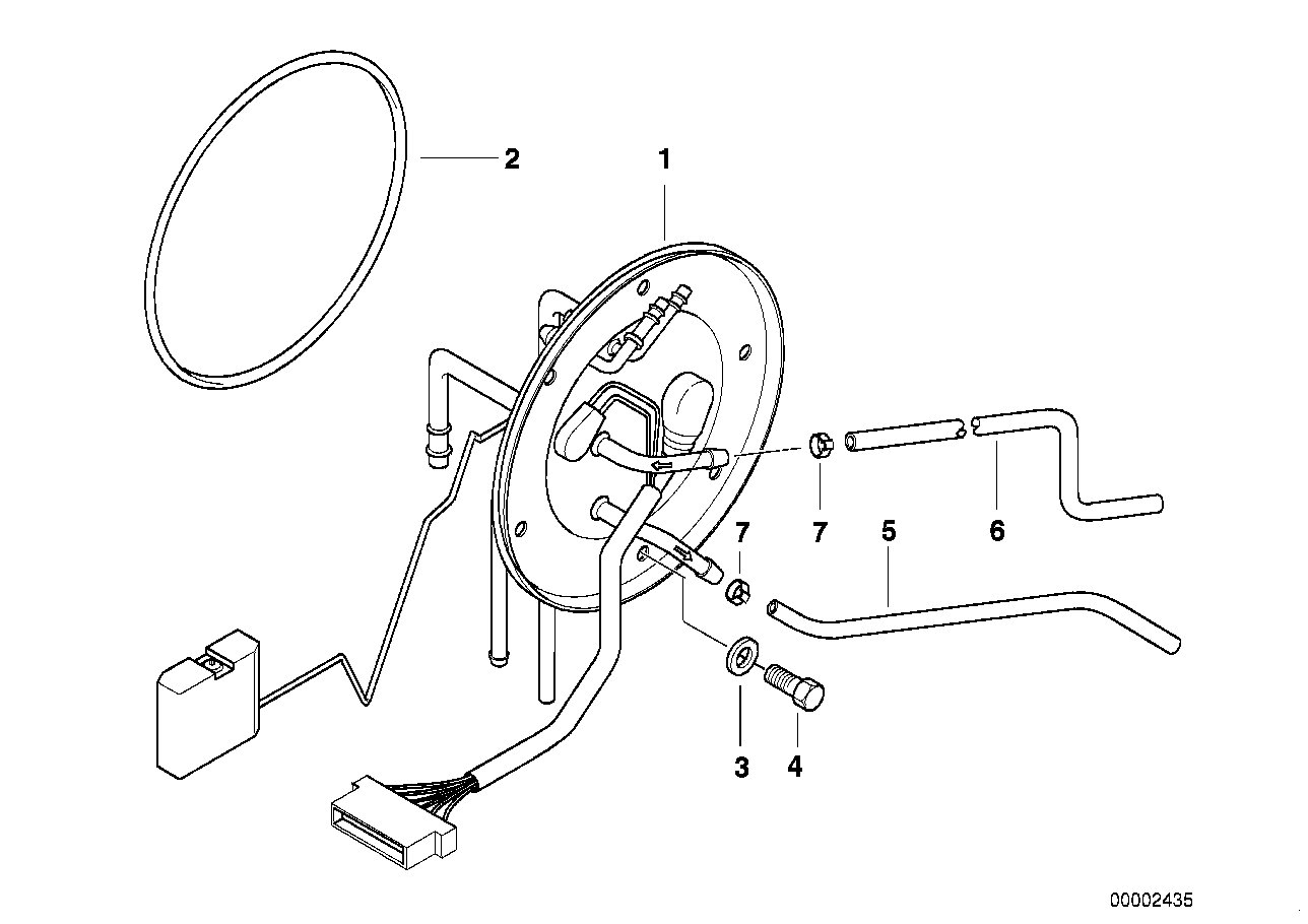 Motorbrandstofmeter