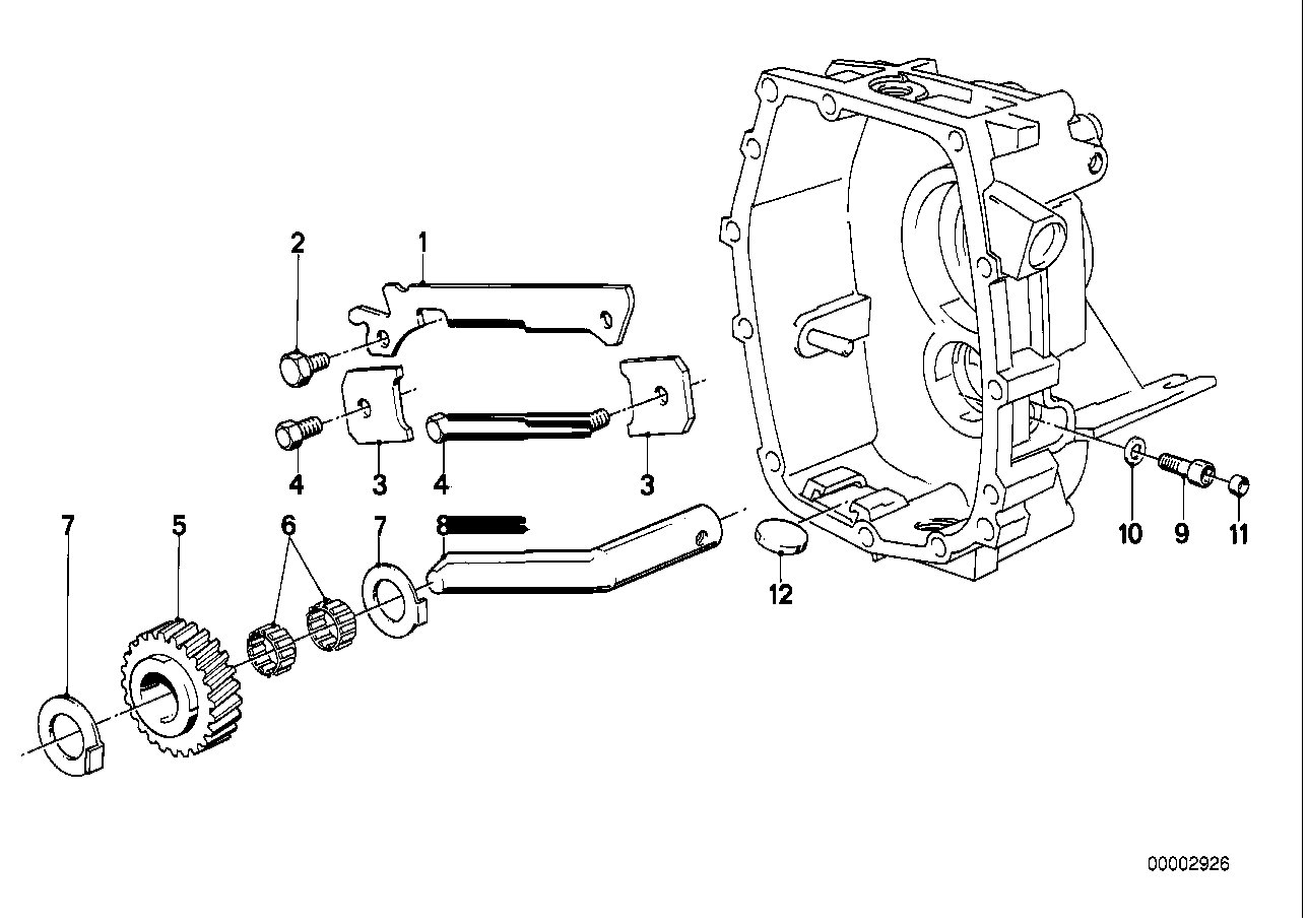 ZF s5-16 inner gear shifting parts