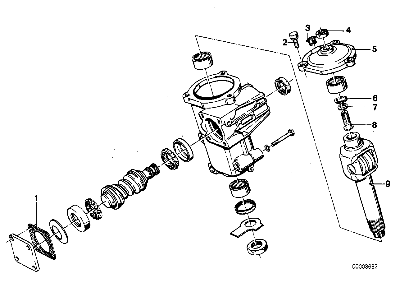 Детали рулевого механизма