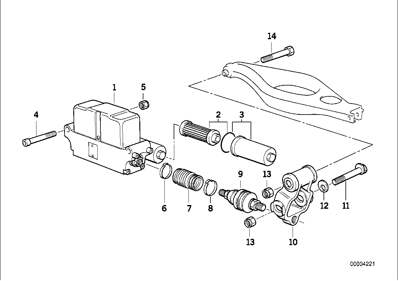AHK/drive motor/attaching parts