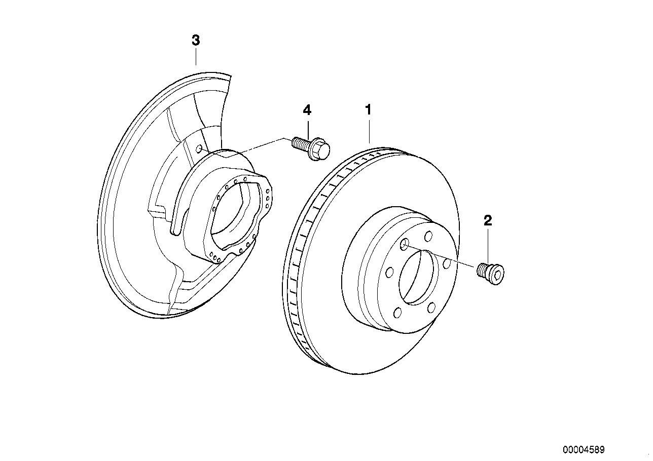 Frein de roue av-disque de frein