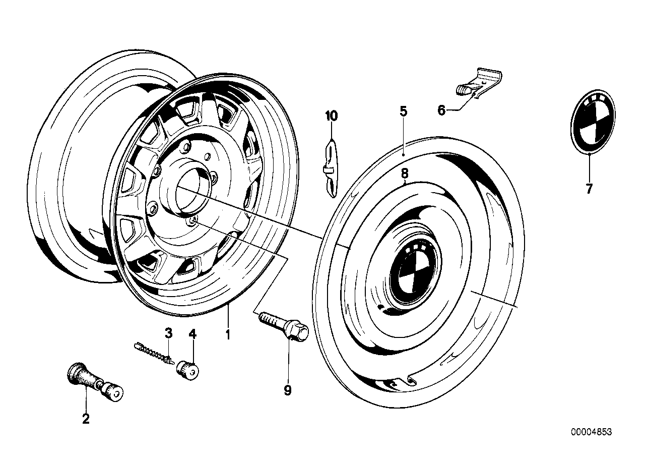 дисковое колесо стальное