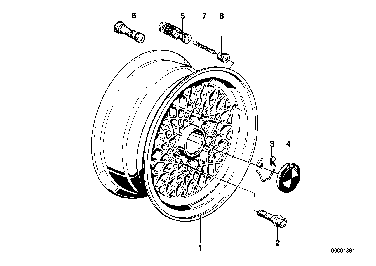 Lättmetallskivhjul