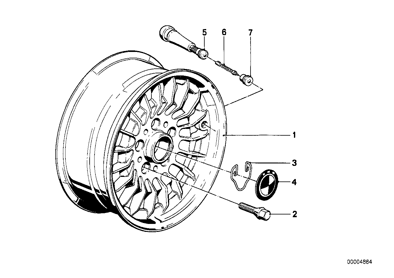 Laettmetallskivhjul gjuten styl.trx-1