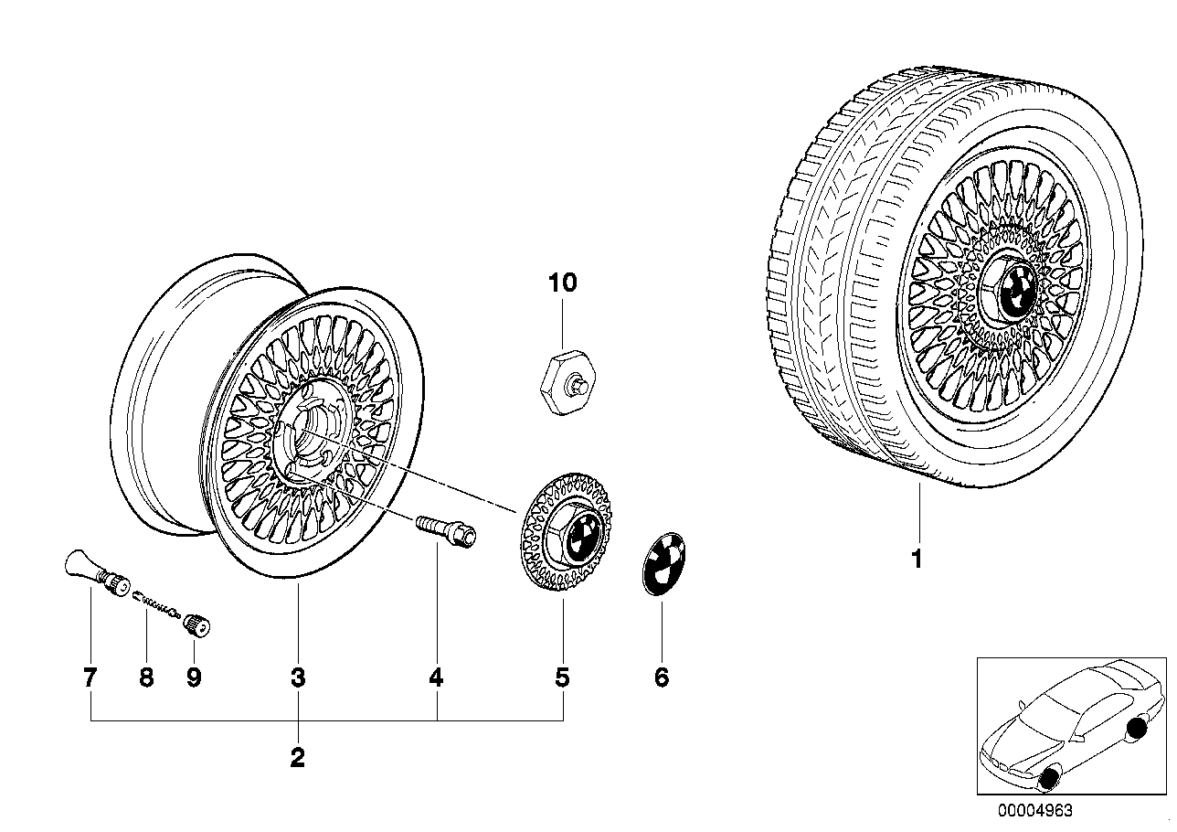 Kreuzspeichen-Styling (Styl.17)