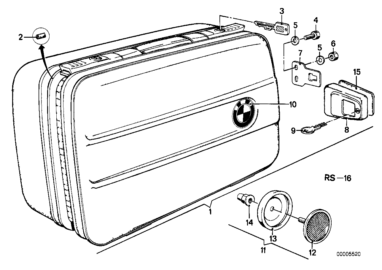 Set, Motor çantası