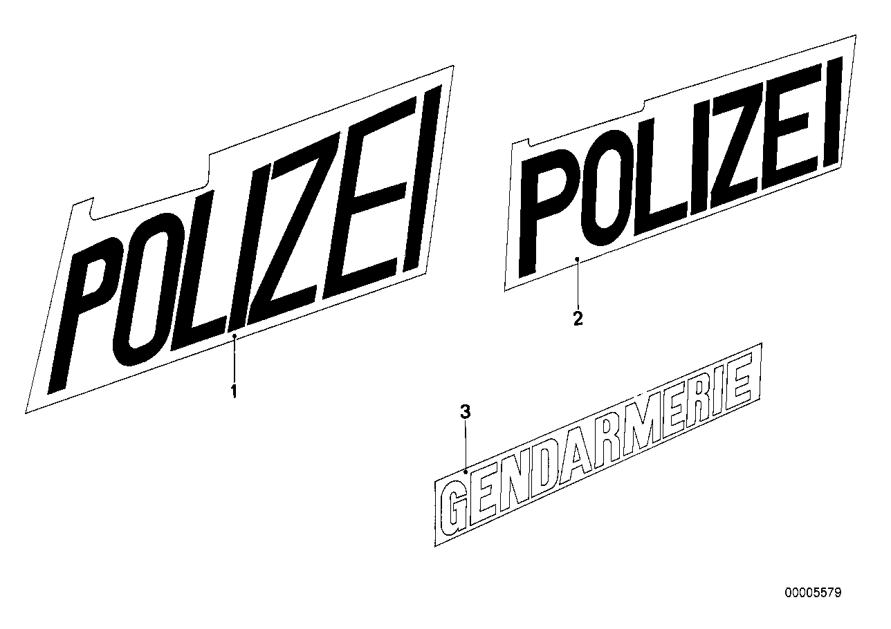 Nálepka policie