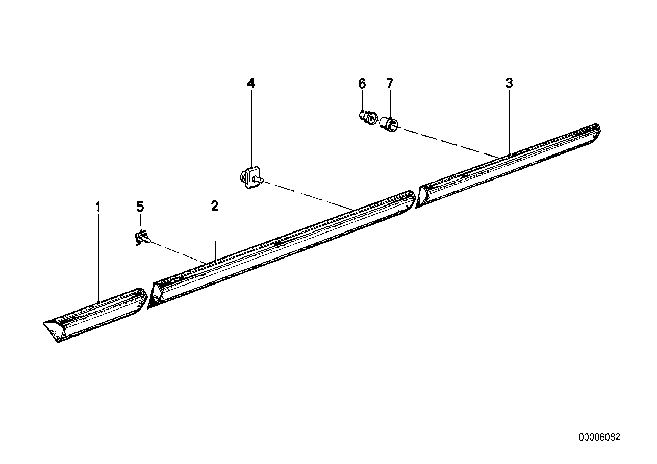 Stootstrip-zijpaneel/portier/afdekking