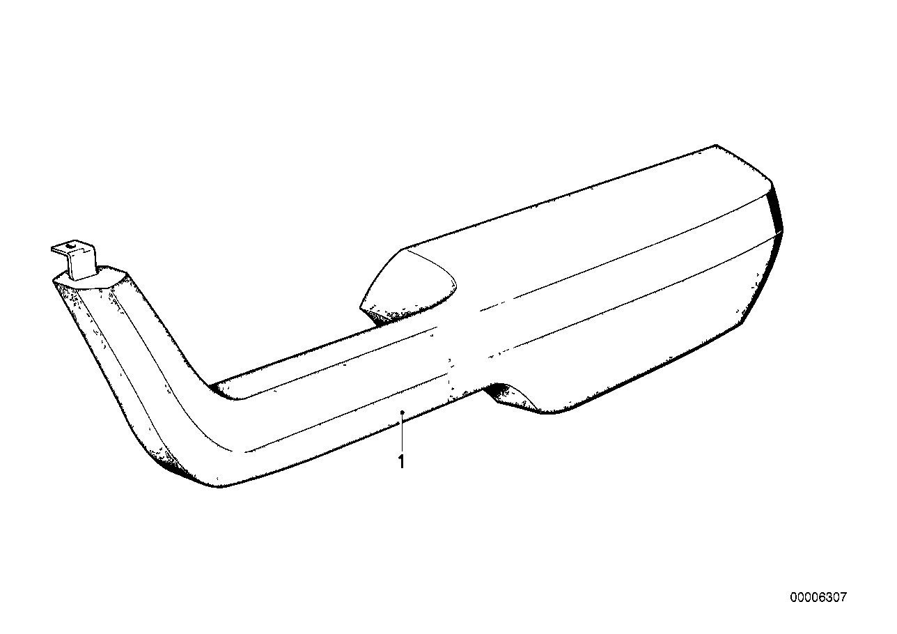 Armrest, front