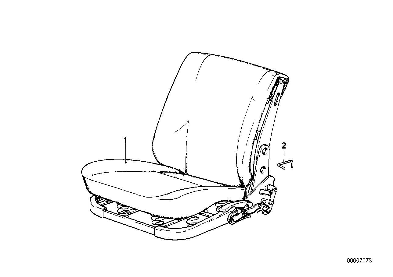 Riparazione sedile