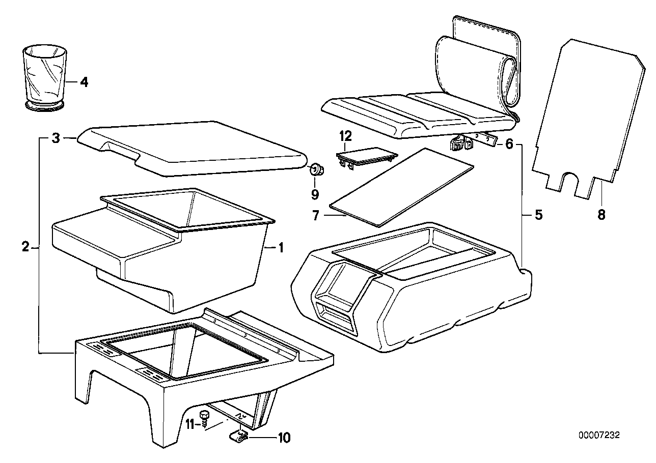 Loketní opěrka/chladicí box