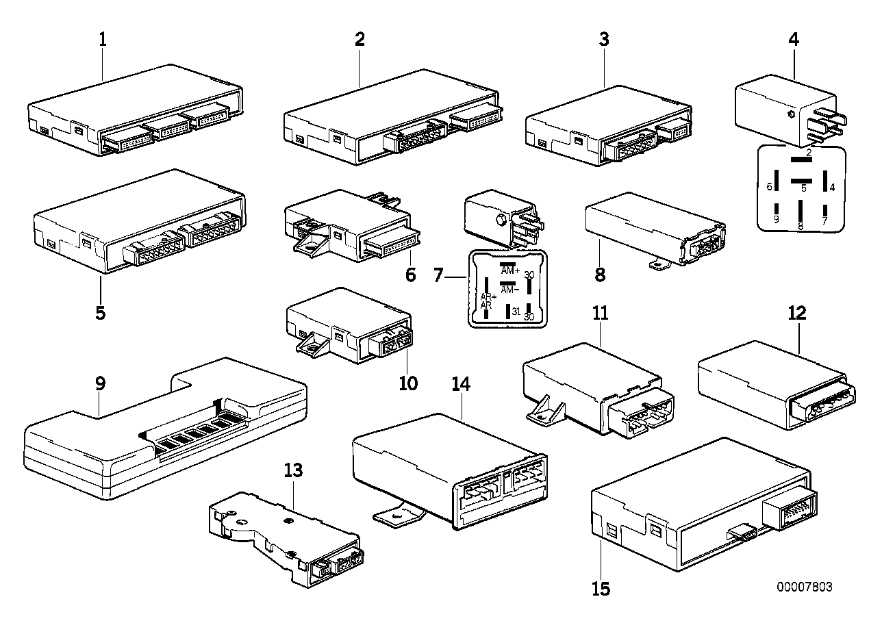 Body control units and modules