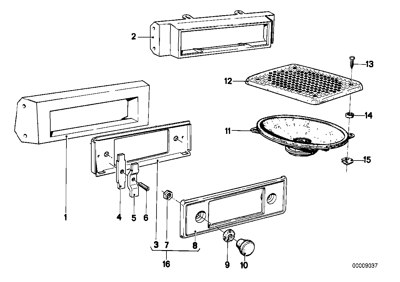 Single components stereo system