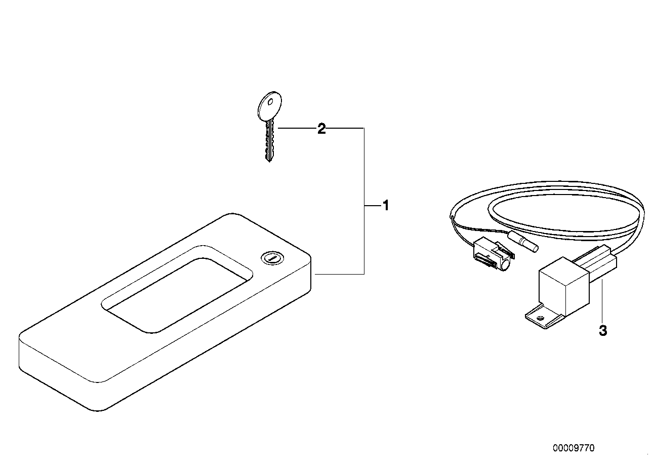 Gearshift-lever lock