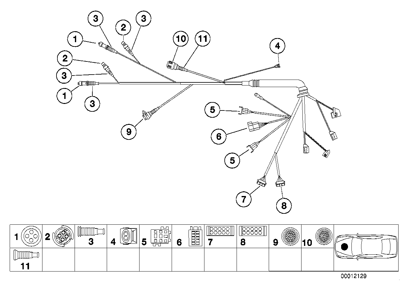 Einzelteile Kabelbaum Peripheriemodul