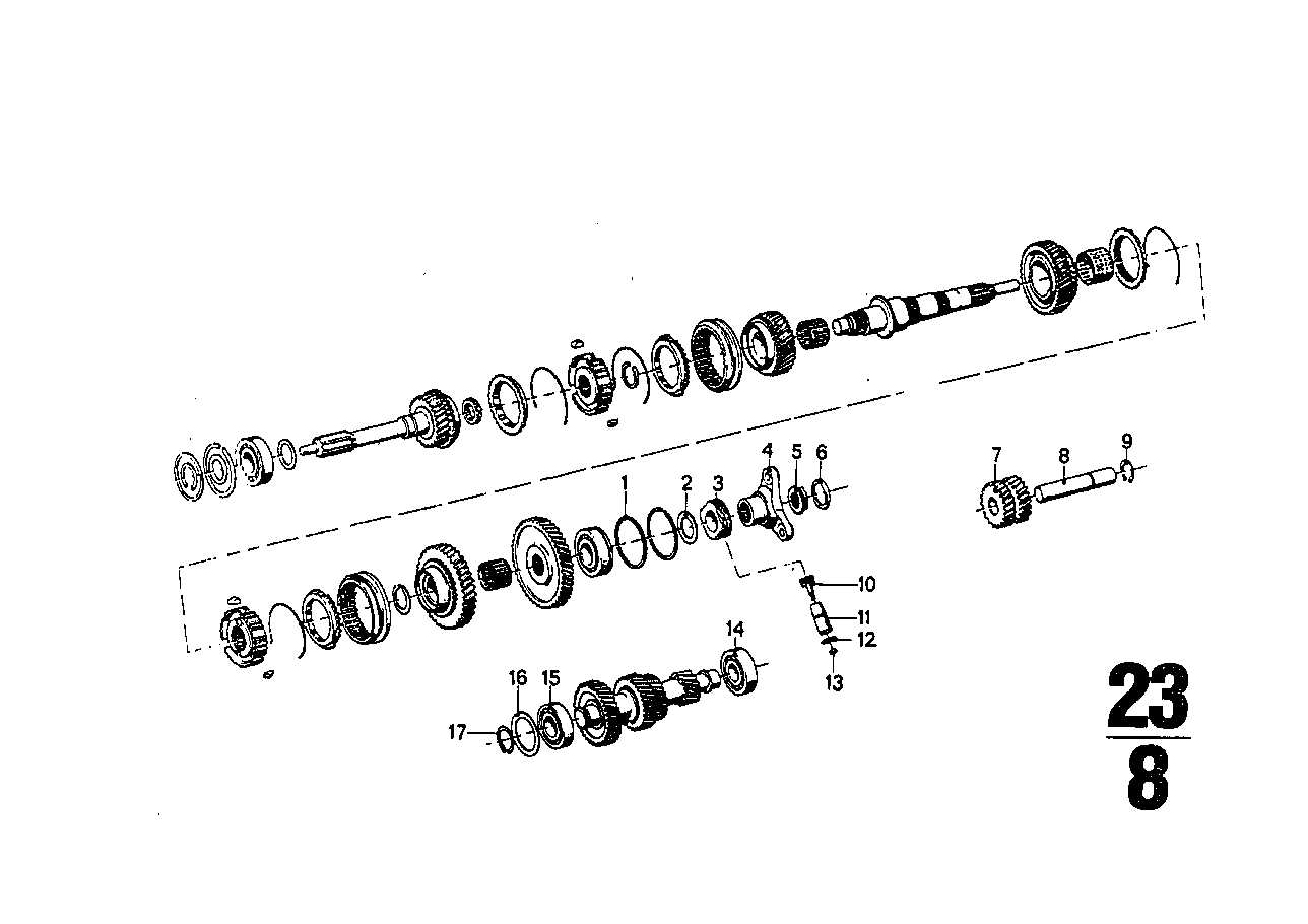 ZF S5-16 Tekerlek takımı parçaları
