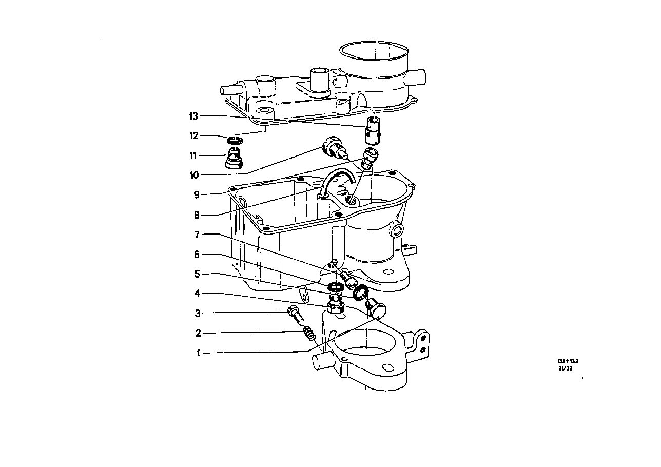 Carburador-flotador/chicle