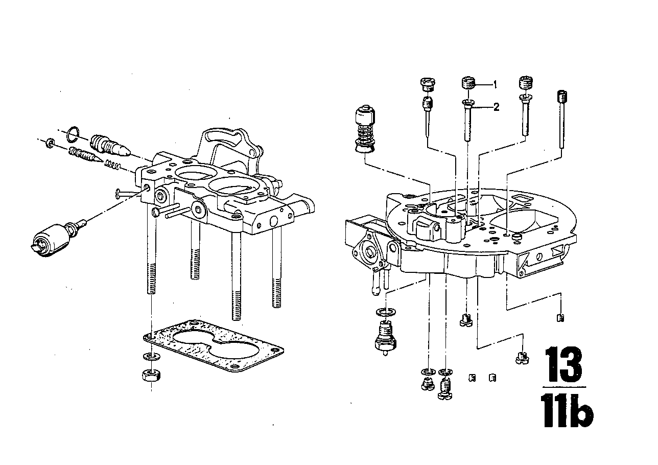 化油器 - 喷嘴和泵