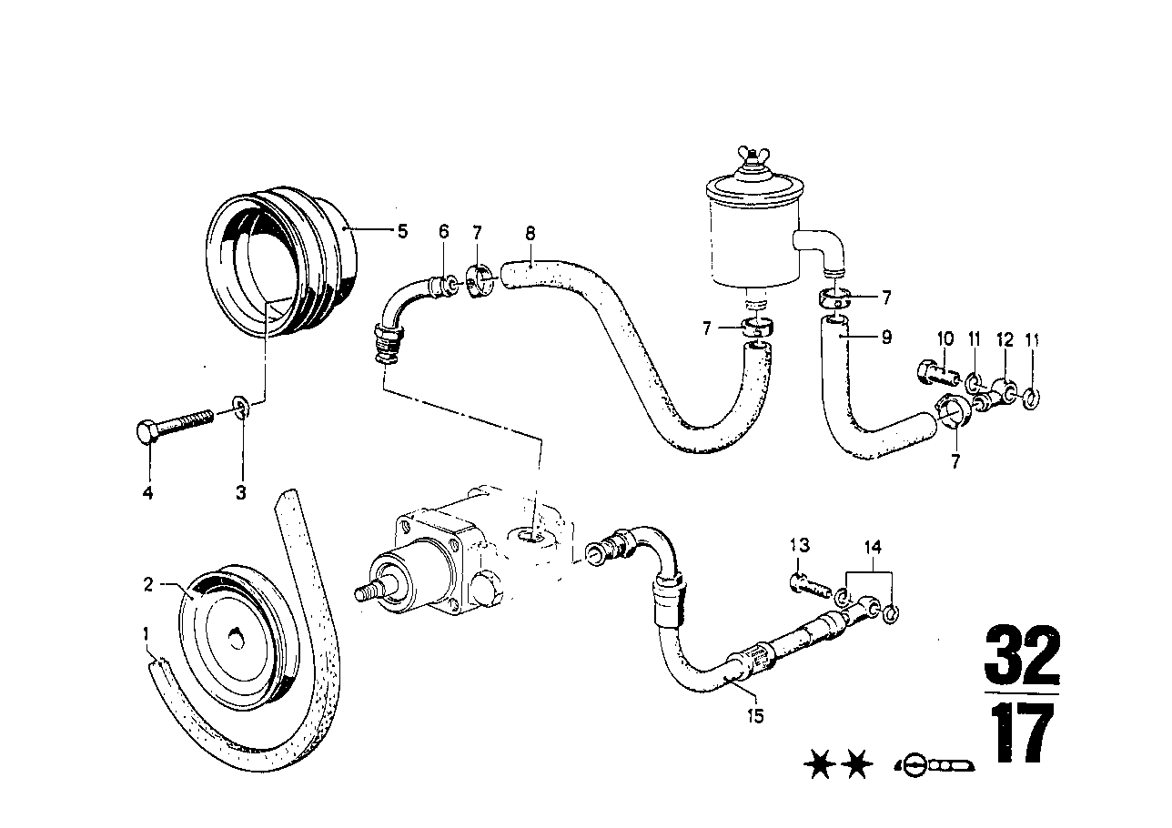 Engranaje de direción hidráulica