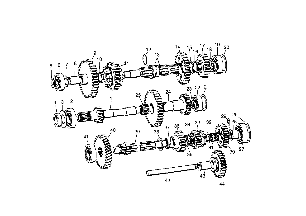 Individual transmission parts