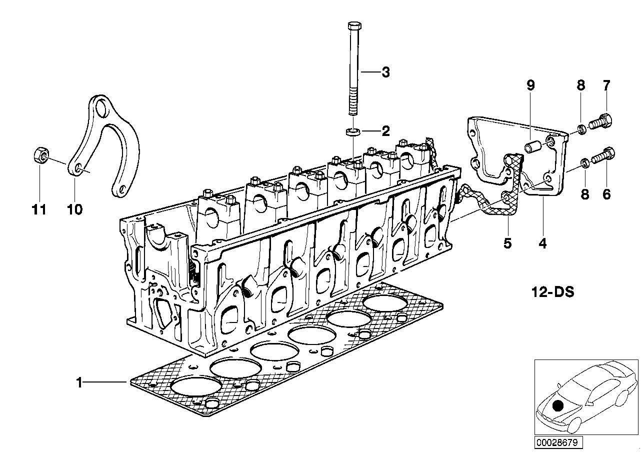 Cylindertopp monteringsdetaljer