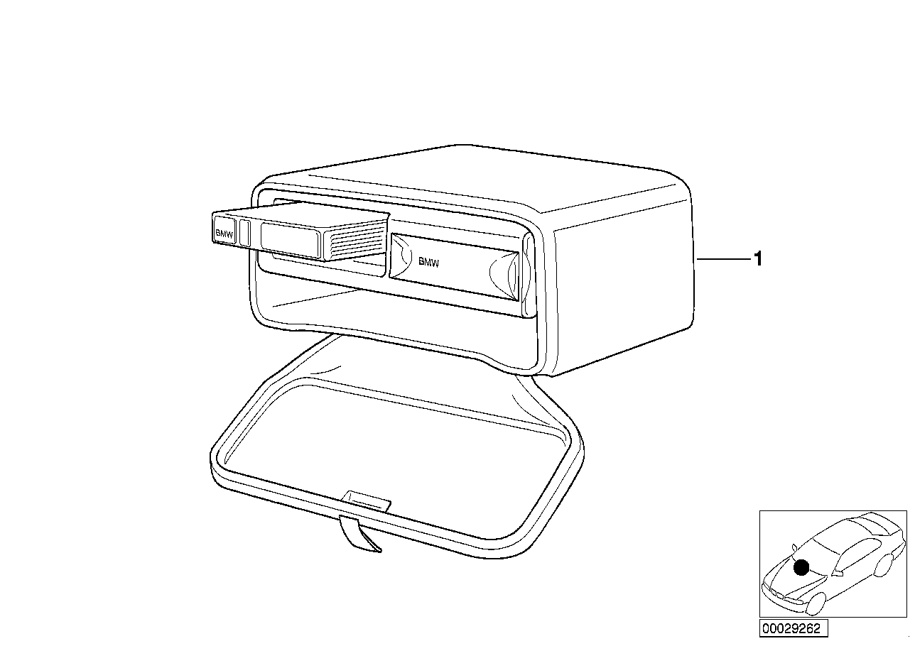 Pioneer CD/Player with cover