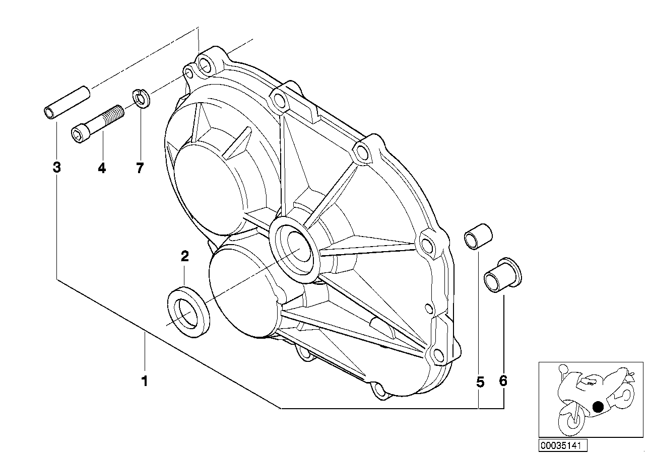 Gearbox housing/cover