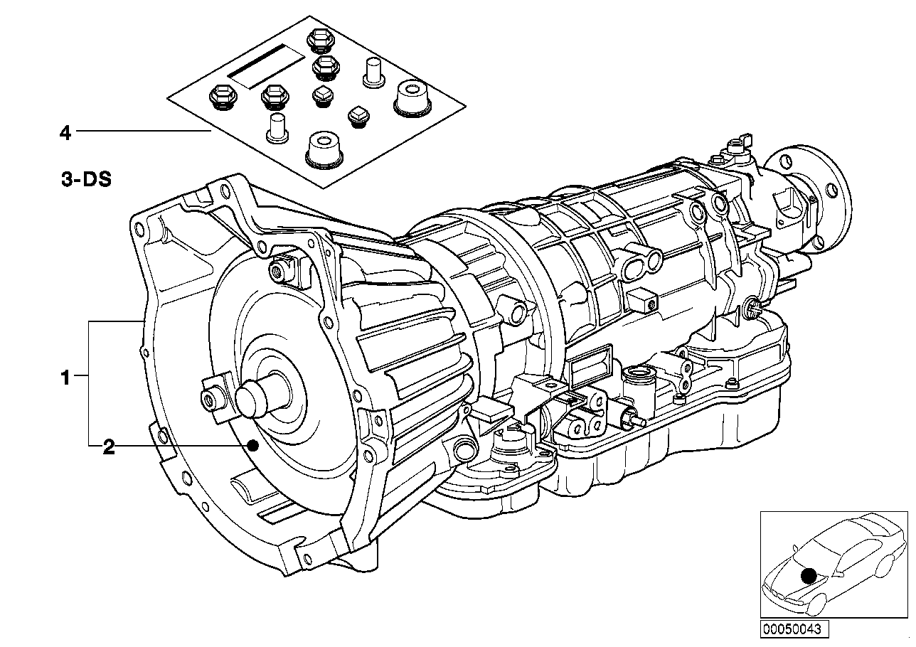 Automatikgetriebe A4S270/310R