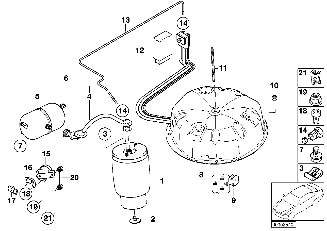 Levell.device, air spring and ctrl unit