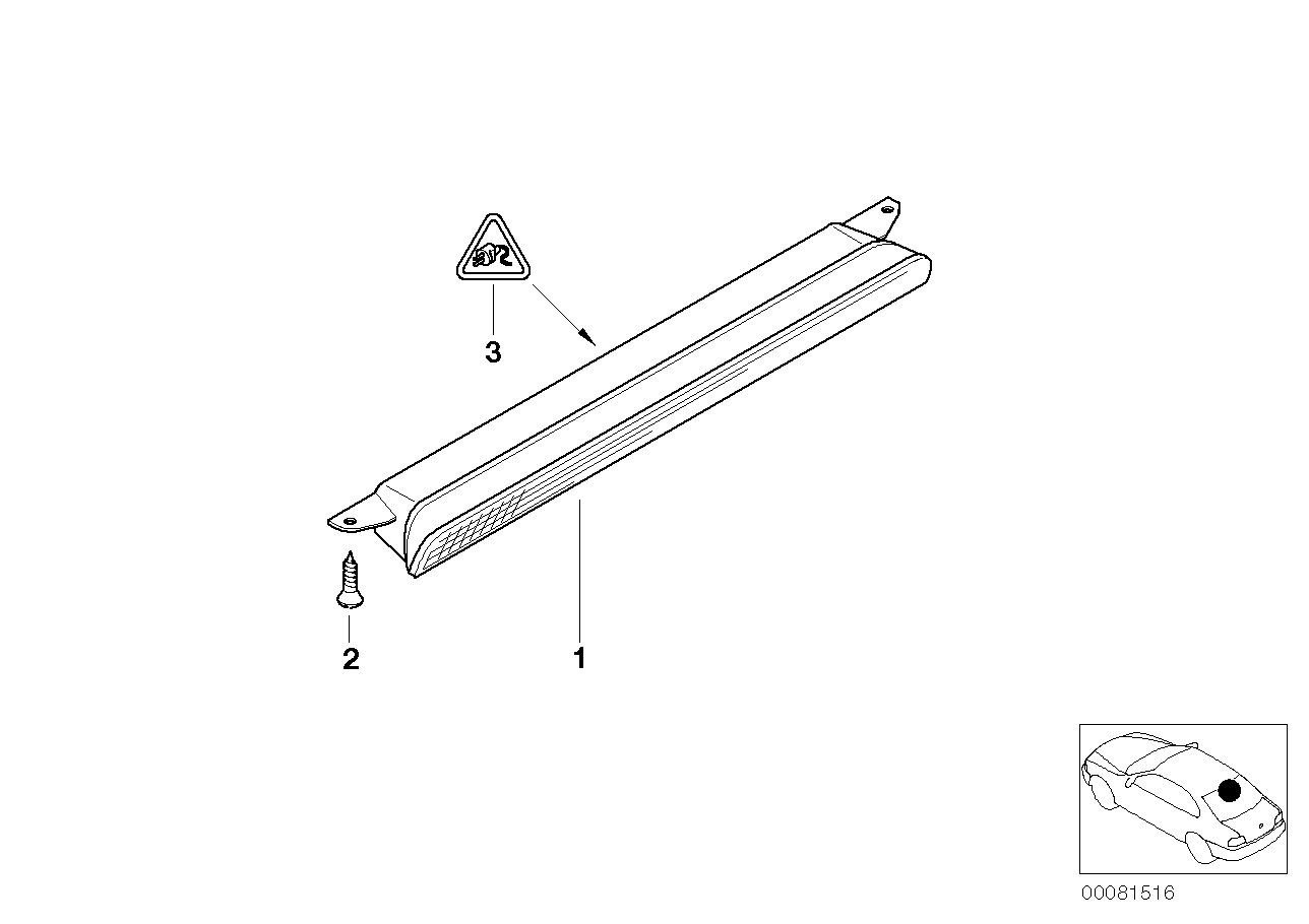 Third stoplamp