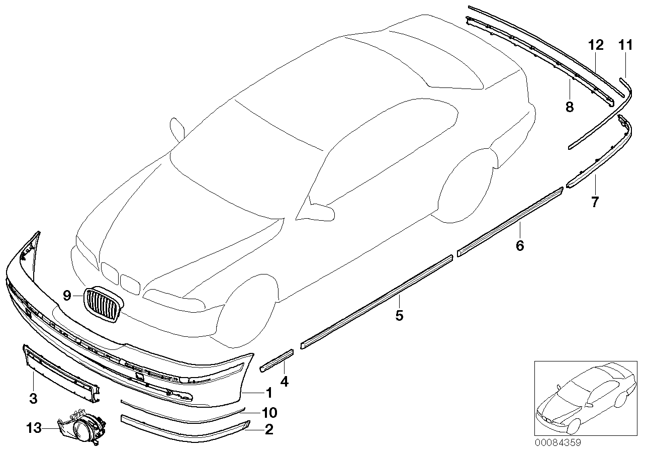 Na-inbouw facelift 2000