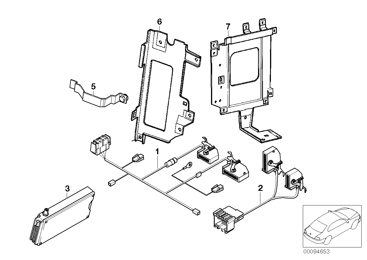 Детали Apollo в багажном отделении