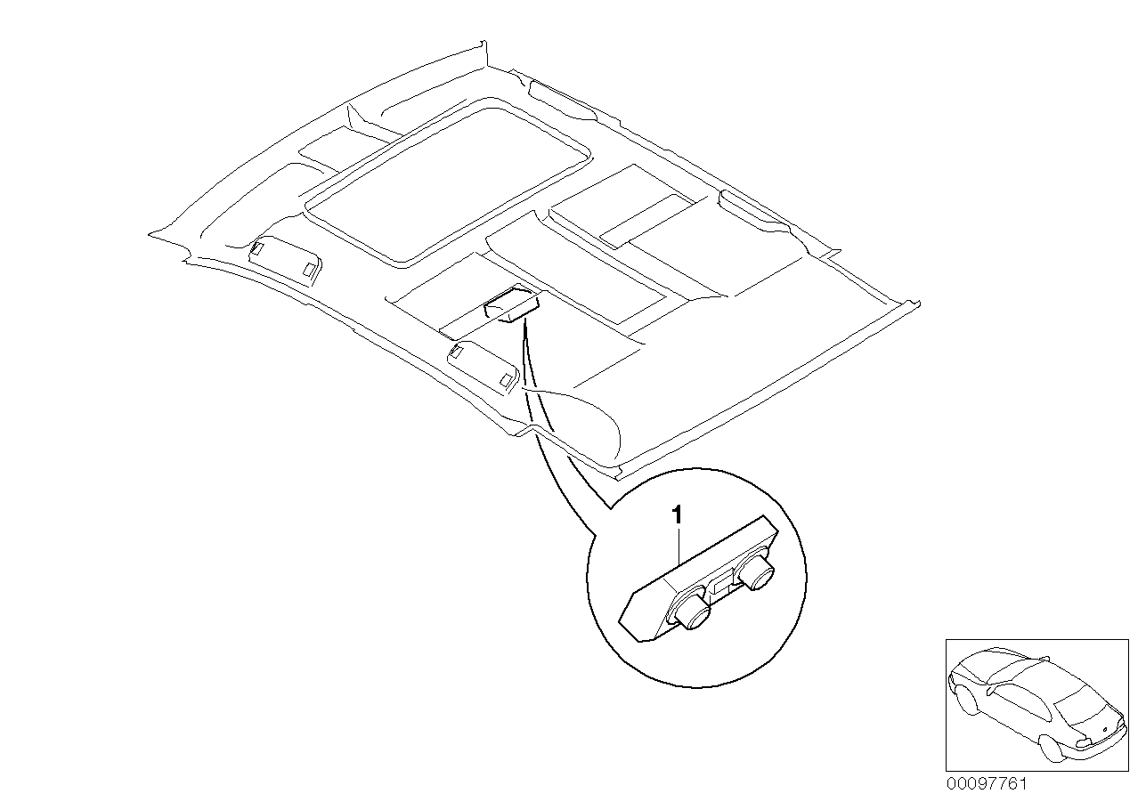 Heating/air conditioner actuation rear
