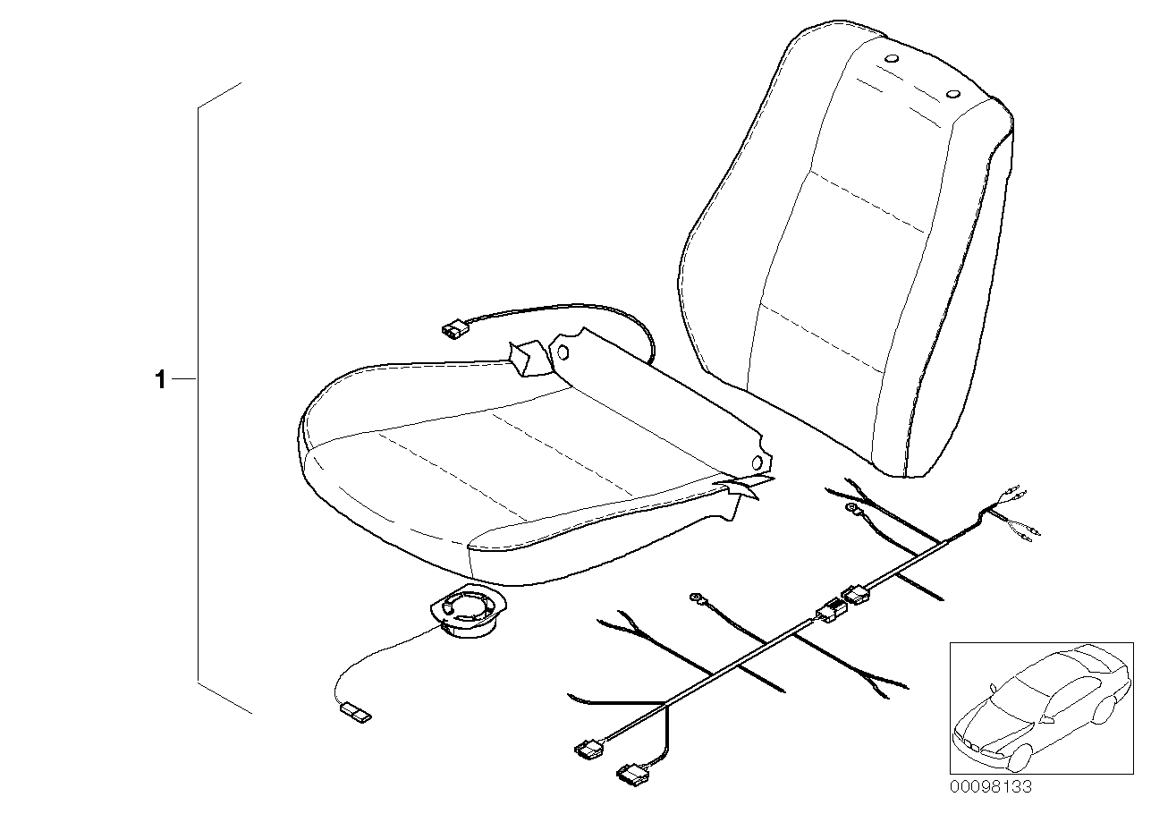kit postmont. ventilazione sedile attiva