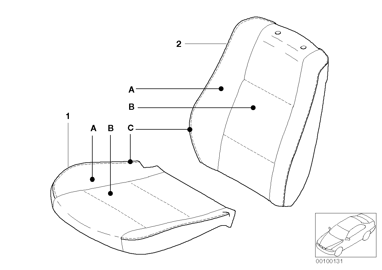 Indiv.cover,basic seat, Alcantara/Online